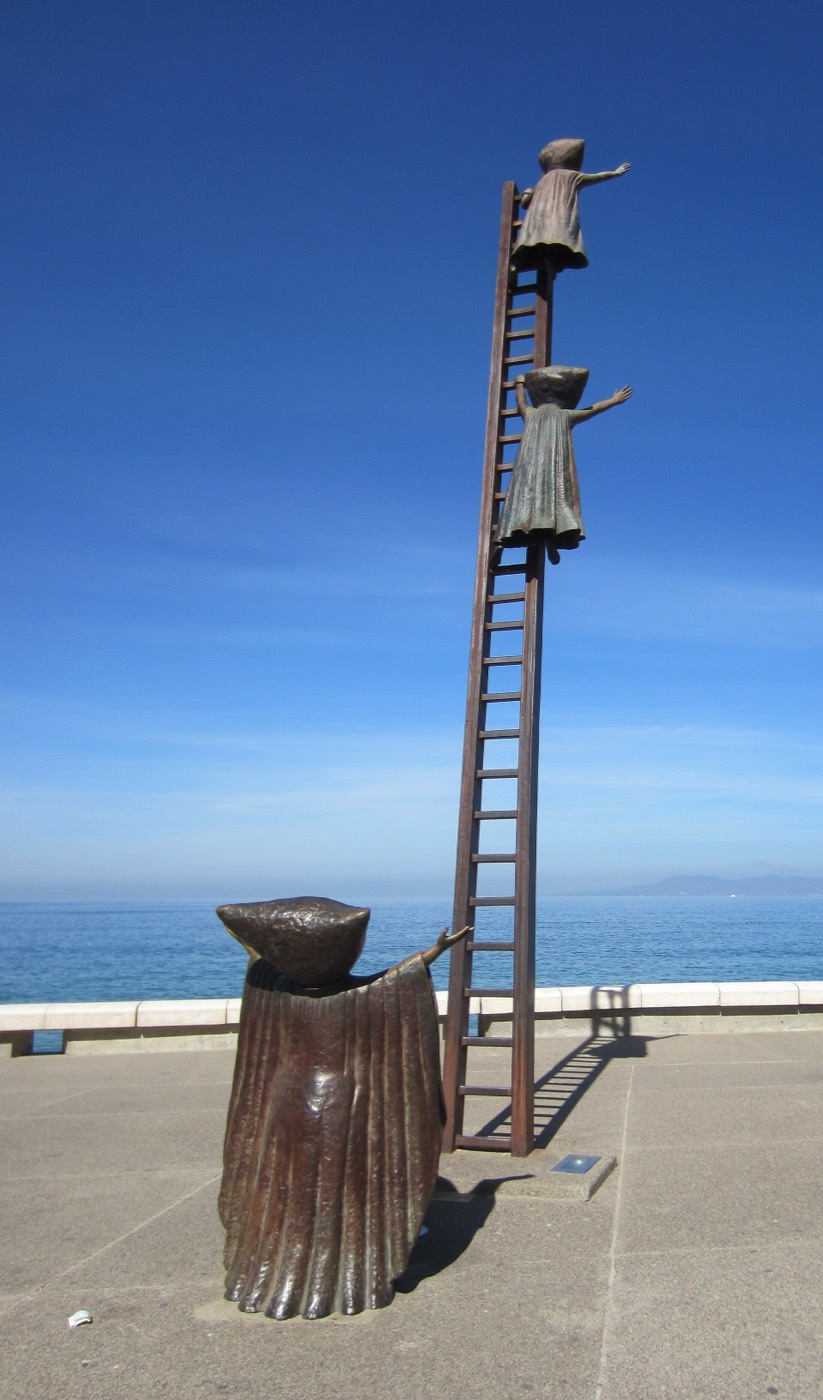 Sculpture on the Puerto Vallarta Malecon