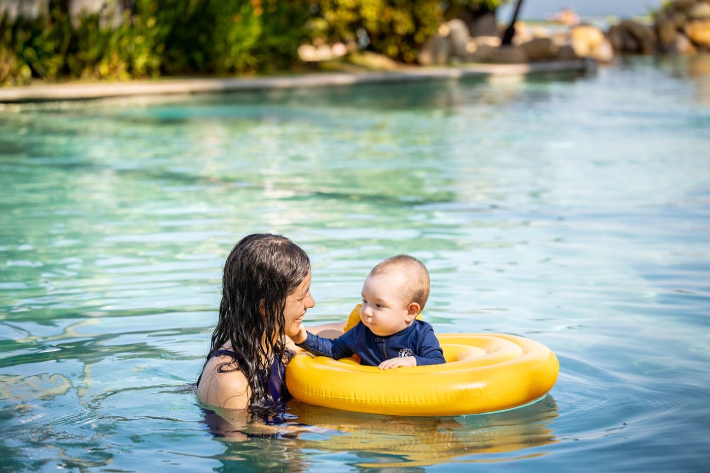 Garza Blanca family pool