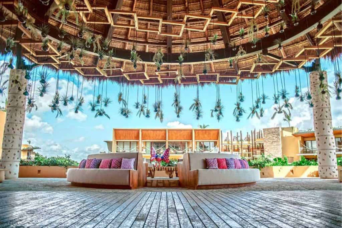 Hotel Xcaret Mexico lobby