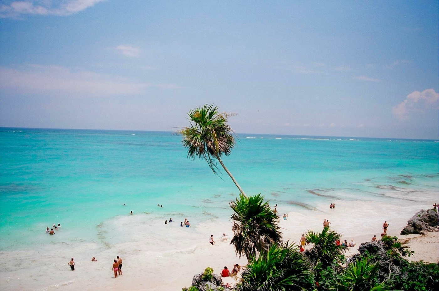 Turquoise Caribbean beach
